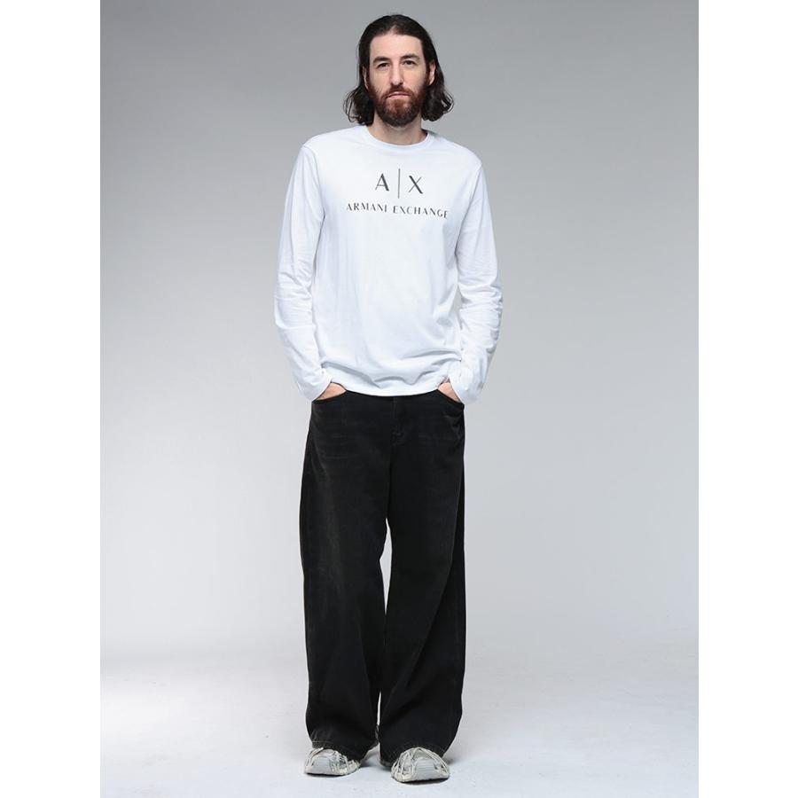 ARMANI EXCHANGE アルマーニ エクスチェンジ メンズ ロンT ロゴ