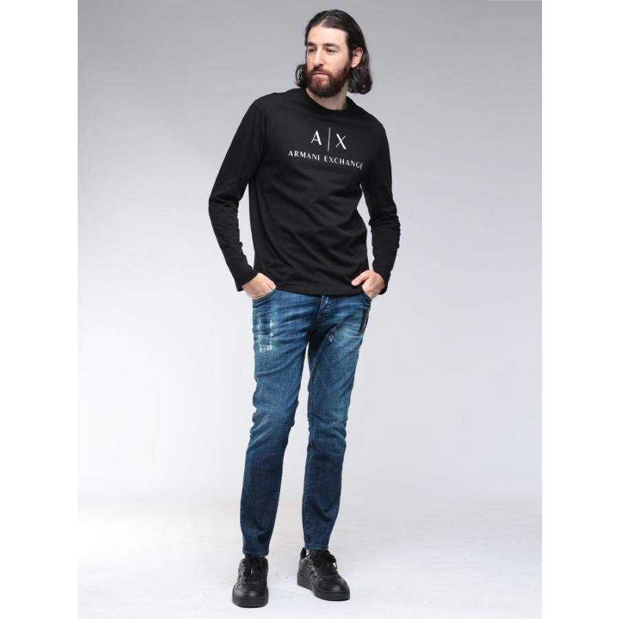 ARMANI EXCHANGE アルマーニ エクスチェンジ メンズ ロンT ロゴ