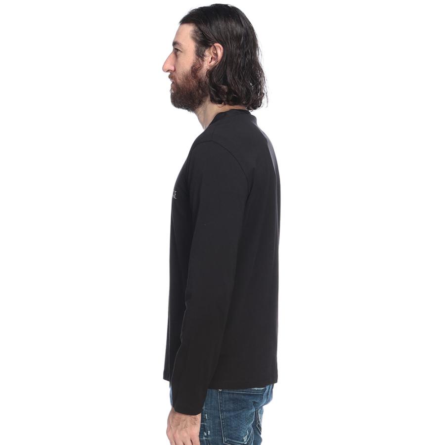 美品☆　アパルトモン　BACK LONG T/N KNIT A/X Armani Exchange ロンT ロゴプリント コットン (A/X Armani