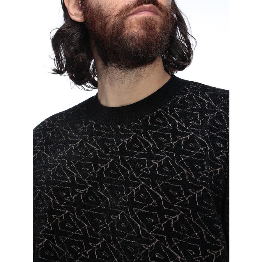 ARMANI EXCHANGE アルマーニ エクスチェンジ ニット ジャガードロゴ 