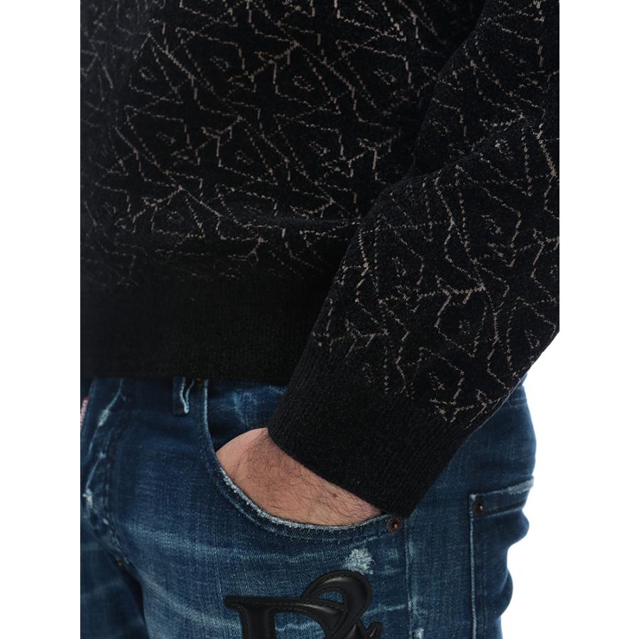 ARMANI EXCHANGE アルマーニ エクスチェンジ ニット ジャガードロゴ 