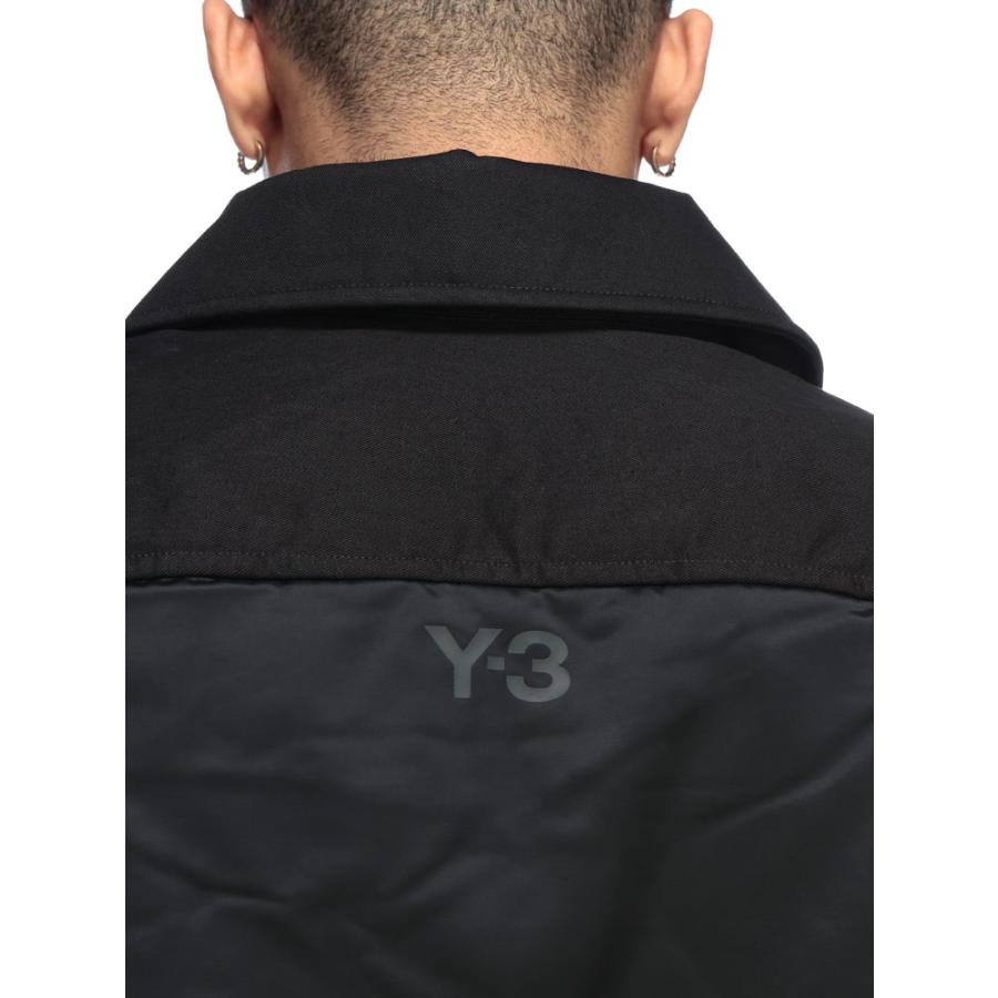 ワイスリー ブルゾン メンズ Y-3 ユーティリティー ツイル 切り替え ボンバー ジャケット Y3JY4554の画像
