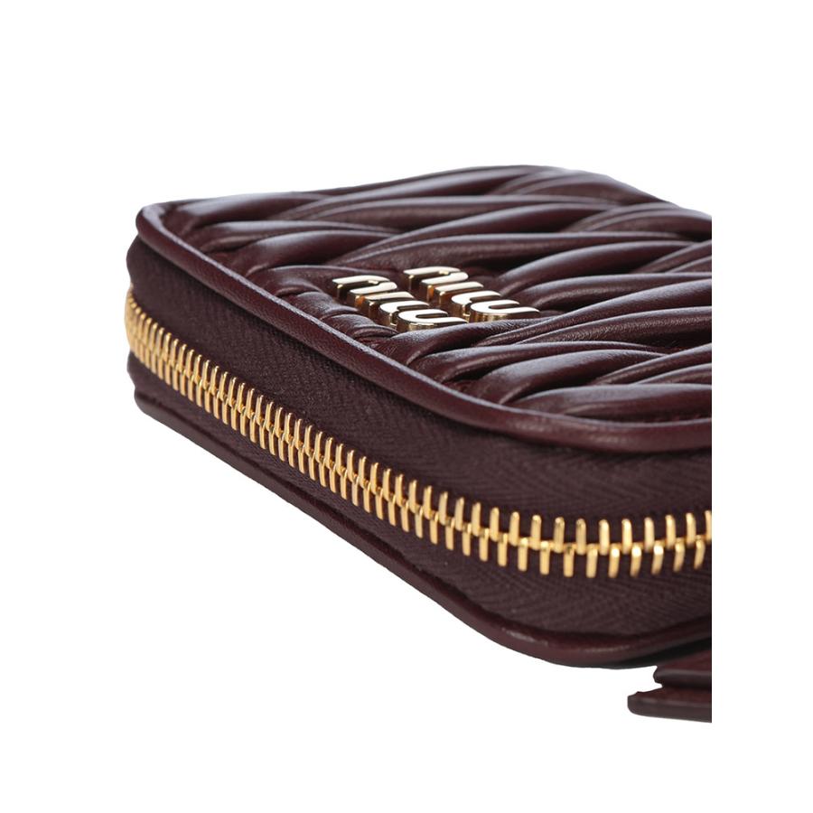 miu miu（ミュウミュウ） ウォレット レディース ナッパレザー