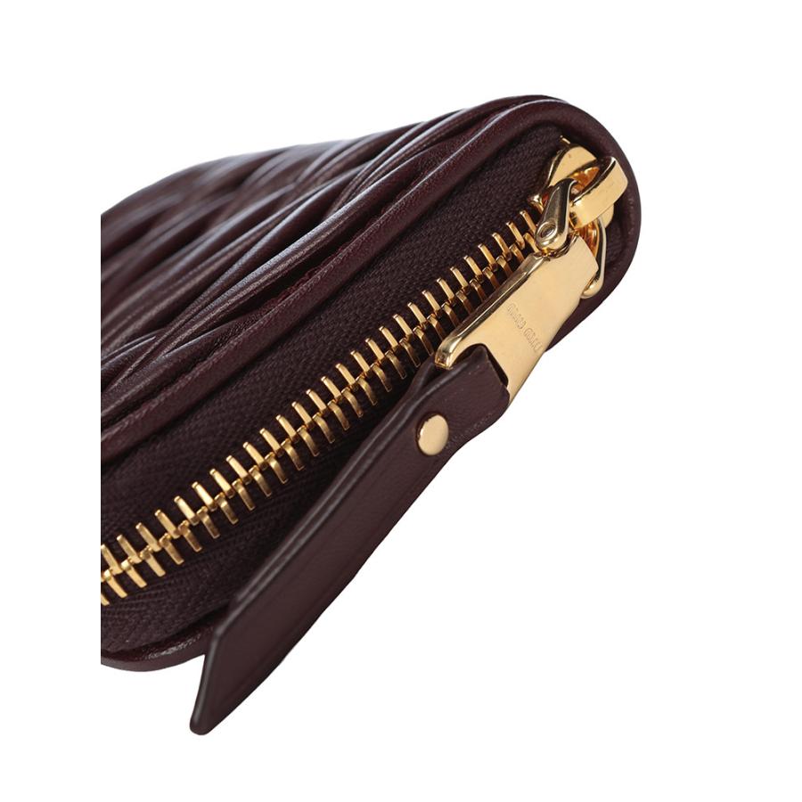 miu miu（ミュウミュウ） ウォレット レディース ナッパレザー