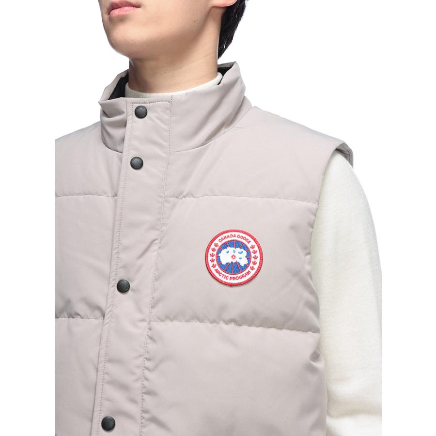 CANADA GOOSE（カナダグース） ダウン ベスト メンズ スタンド ダブル