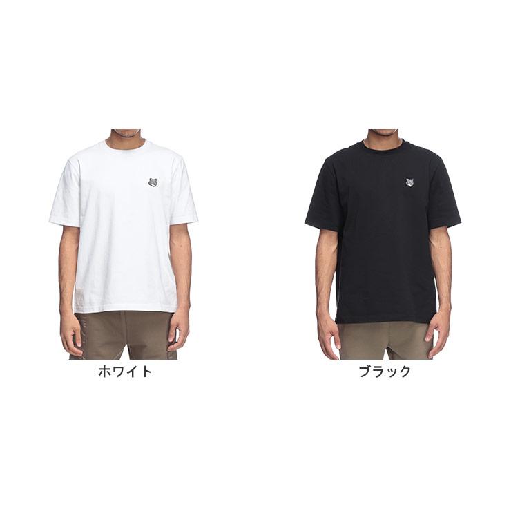MAISON KITSUNE メゾンキツネ Tシャツ メンズ Maison Kitsune 無地 FOX