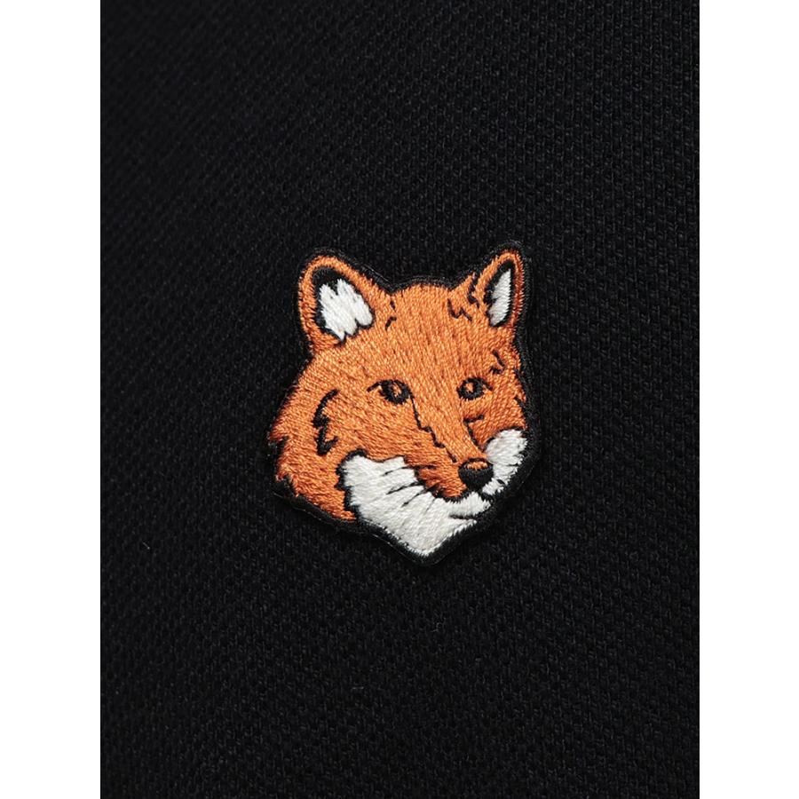 MAISON KITSUNEポロシャツ PM00209KP0002 Lサイズ MAISON KITSUNE（メゾン キツネ） ポロシャツ FOX HEAD PATCH REGULAR
