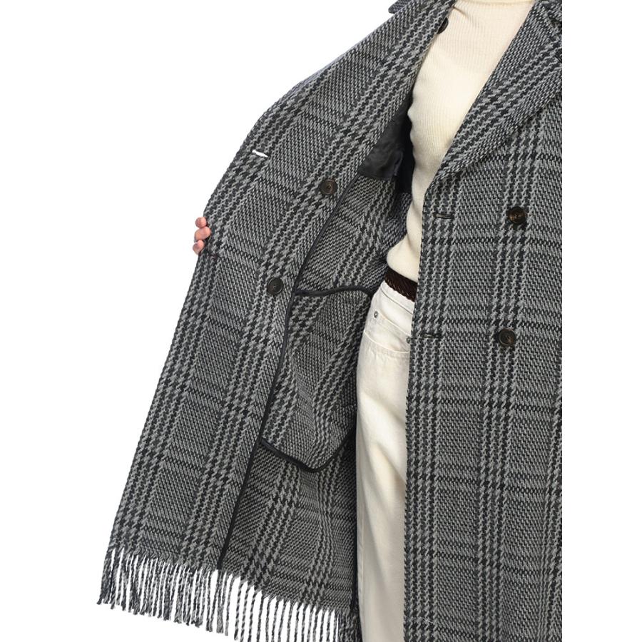 美品✨　Weekend Max Mara 　リバーシブル　ケープコート　チェック 超美品 Weekend Max Mara リバーシブル ケープ コート チェック