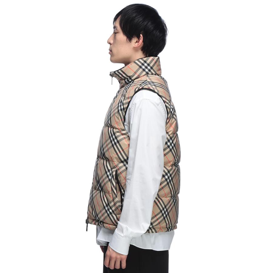 BURBERRY（バーバリー） ダウン ベスト メンズ ロゴ リバーシブル