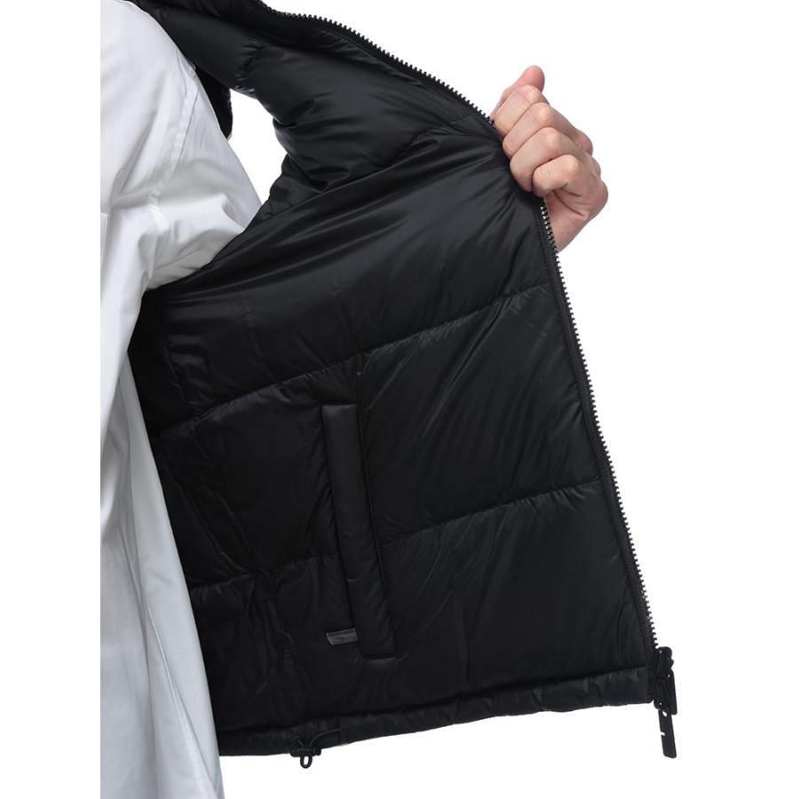 美品　バーバリーロンドン　サイズ2XL　ダウンベスト　2way　チェック　黒 BURBERRY（バーバリー） ダウン ベスト メンズ ロゴ リバーシブル