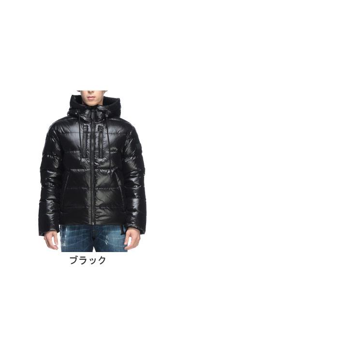Mackage マッカージュ ダウン メンズ ダウンブルゾン ロゴ ワッペン