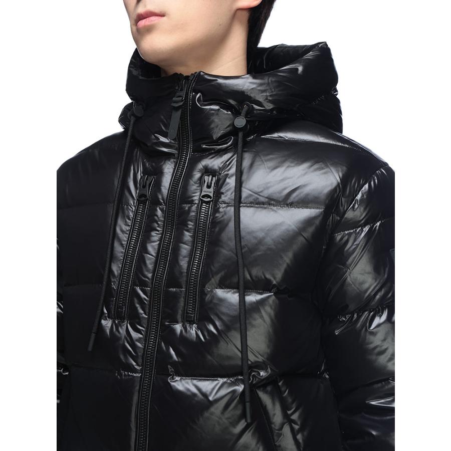 Mackage マッカージュ ダウン メンズ ダウンブルゾン ロゴ ワッペン