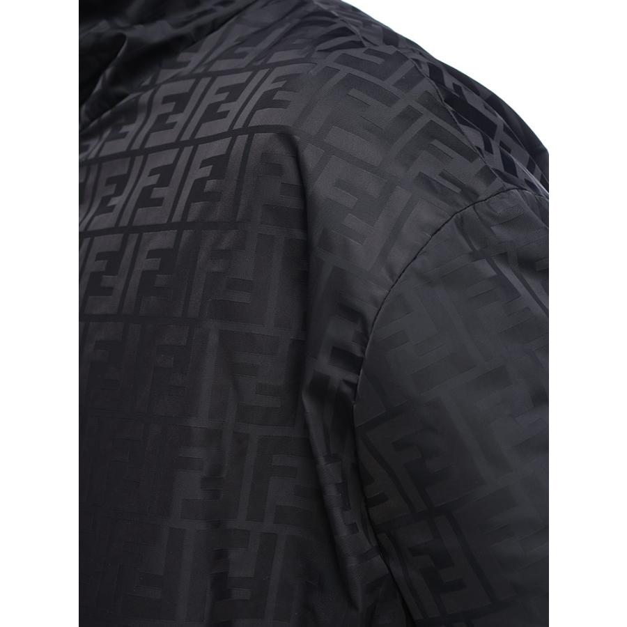 FENDI（フェンディ） ブルゾン メンズ 総柄 ロゴ ズッカ柄 スタンド