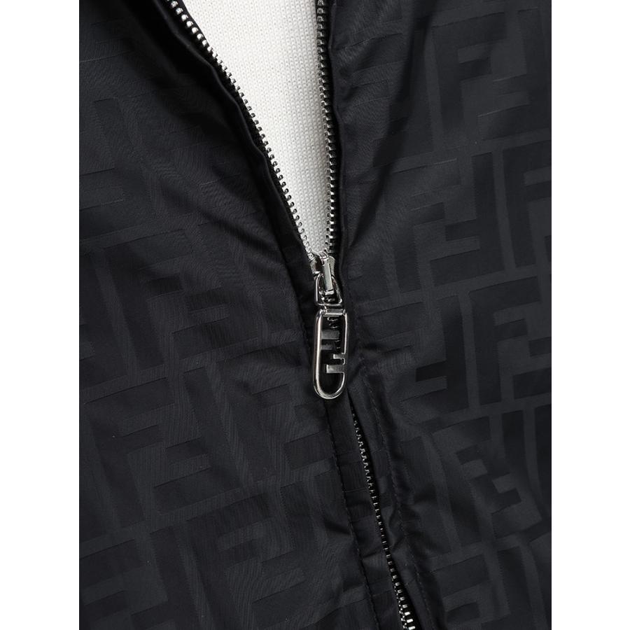 FENDI（フェンディ） ブルゾン メンズ 総柄 ロゴ ズッカ柄 スタンド