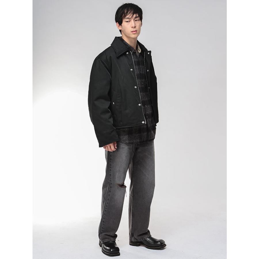 OUR LEGACY ショート丈ブルゾン Our Legacy アワーレガシー ブルゾン メンズ OUR LEGACY ボア衿