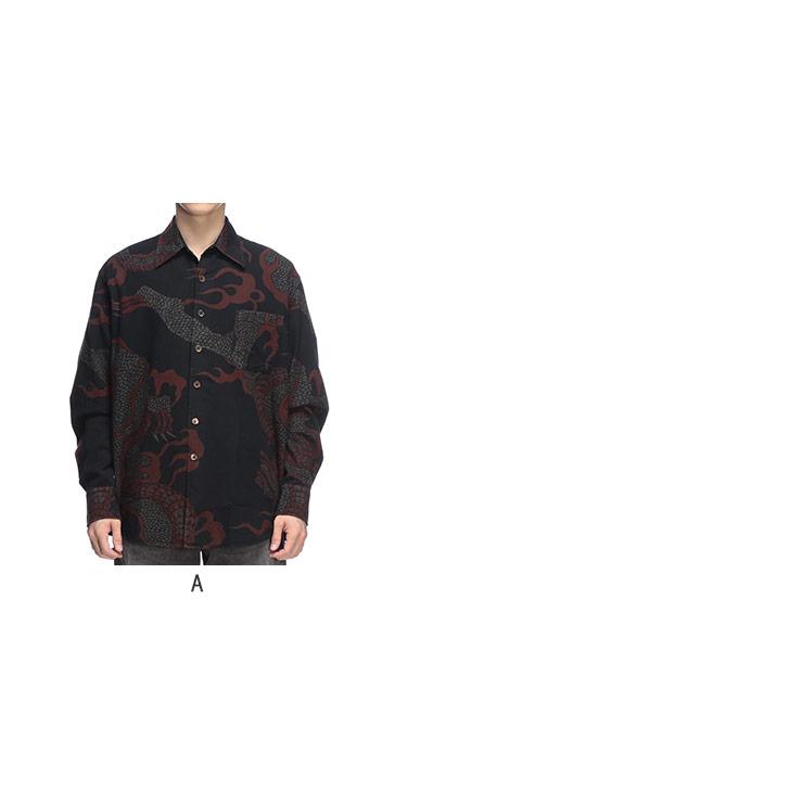 Our Legacy（アワーレガシー） シャツ メンズ 総柄 蛇柄 長袖シャツ