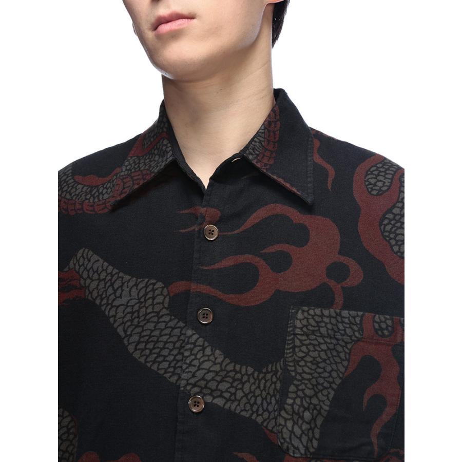 Our Legacy（アワーレガシー） シャツ メンズ 総柄 蛇柄 長袖シャツ
