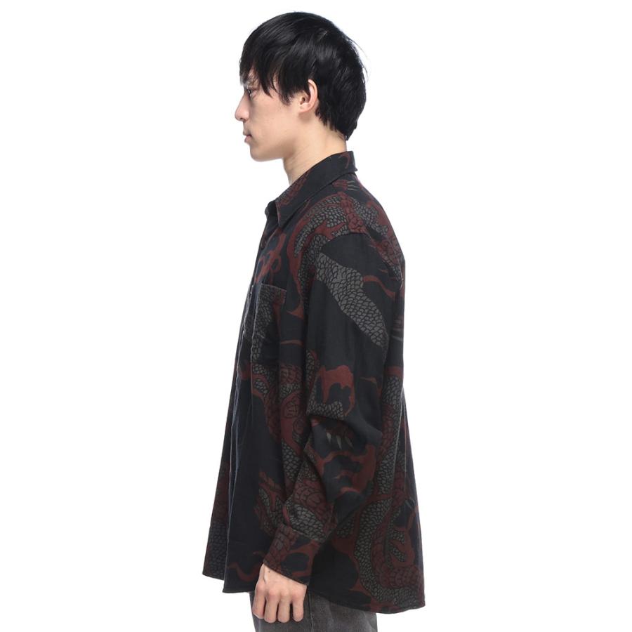 Our Legacy（アワーレガシー） シャツ メンズ 総柄 蛇柄 長袖シャツ