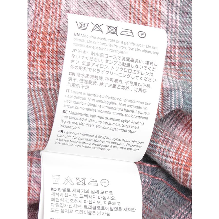 美品　OUR LEGACY アワーレガシー ELDER SHIRT チェック Our legacy ELDER SHIRT SHORT SLEEVE Navy Summer Plain size IT 46