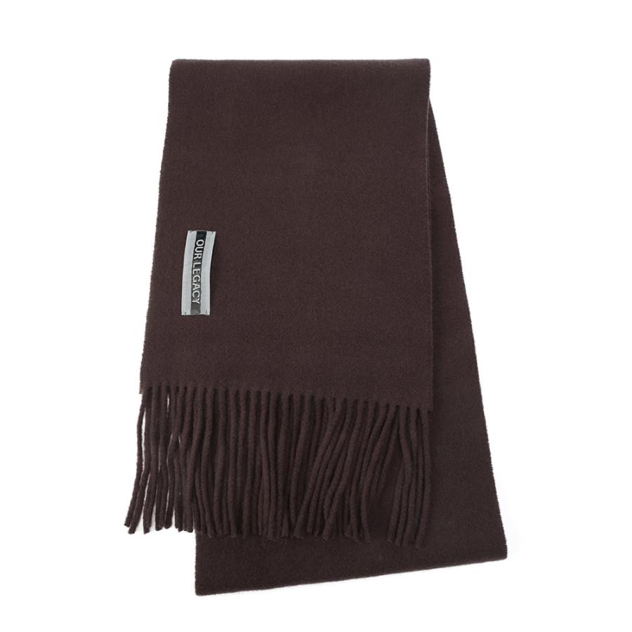 Our Legacy（アワーレガシー） マフラー メンズ ウール ロゴ フリンジ