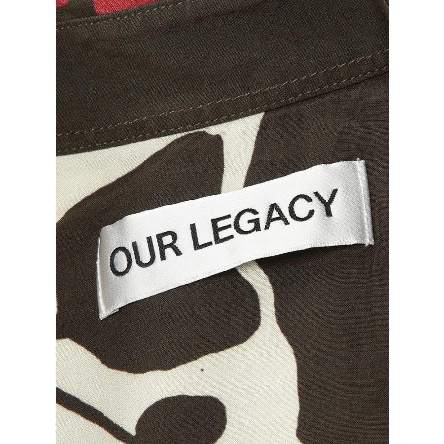 アワーレガシー シャツ メンズ OUR LEGACY ボタニカル 総柄 レーヨン 長袖 柄シャツ Hell Of Ween Print OLM4252AH ブランドの画像
