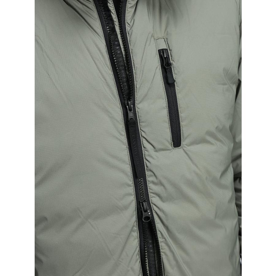カナダグース ダウン ブルゾン メンズ CANADA GOOSE ロゴ 収納フード ダウン ジャケット ブラックレーベル LODGE HOODY ロッジフーディ CG5078MBの画像