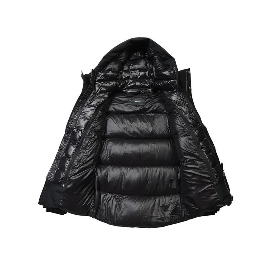 Mackage マッカージュ ダウン ブルゾン メンズ ロゴ レイヤード