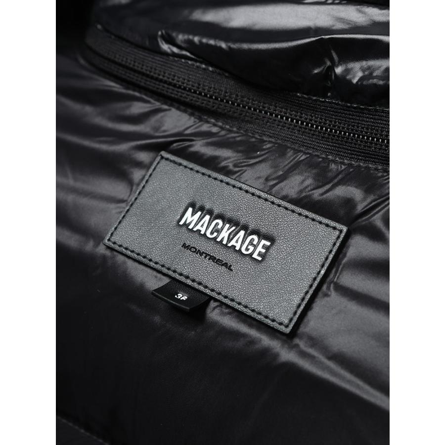 マッカージュ ダウン ブルゾン メンズ MACKAGE ロゴ レイヤード フルジップ ダウンジャケット GRAYDON グレイドン MKGGRAYDON5 ブランドの画像