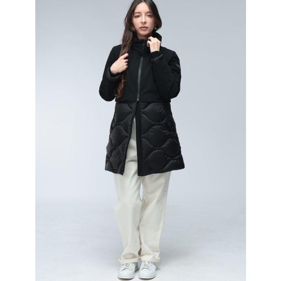 TATRAS（タトラス） ダウン ブルゾン レディース ロゴ ジャージコンビ