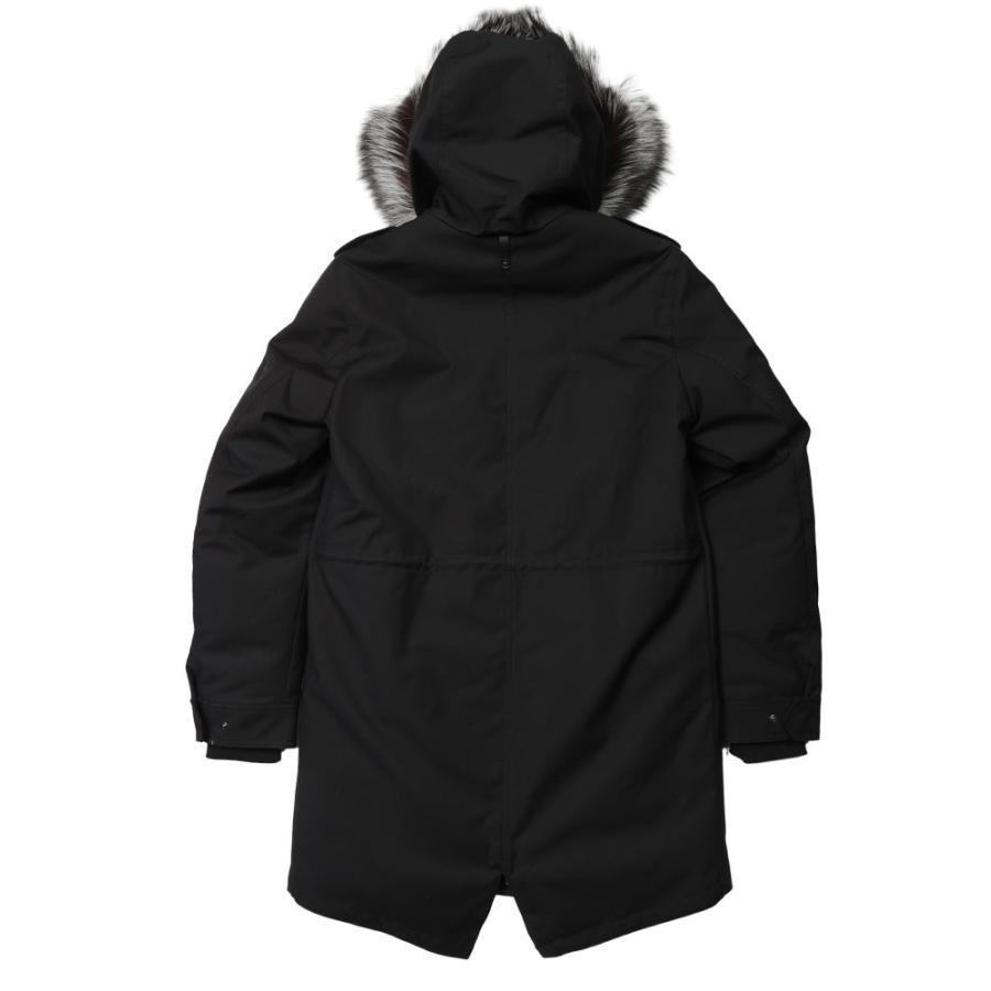 Mackage マッカージュ ダウン ブルゾン メンズ ロゴ ラビットファー