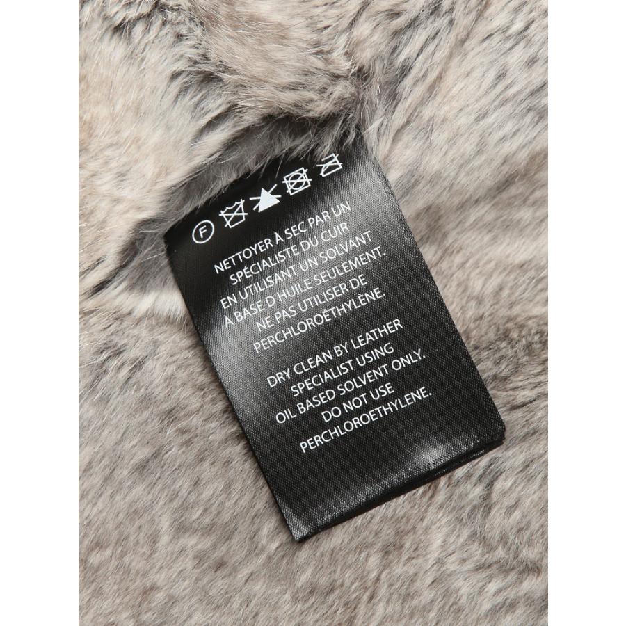 Mackage マッカージュ ダウン ブルゾン メンズ ロゴ ラビットファー