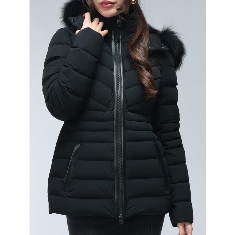 Mackage マッカージュ ダウン ブルゾン レディース ロゴ フォックス