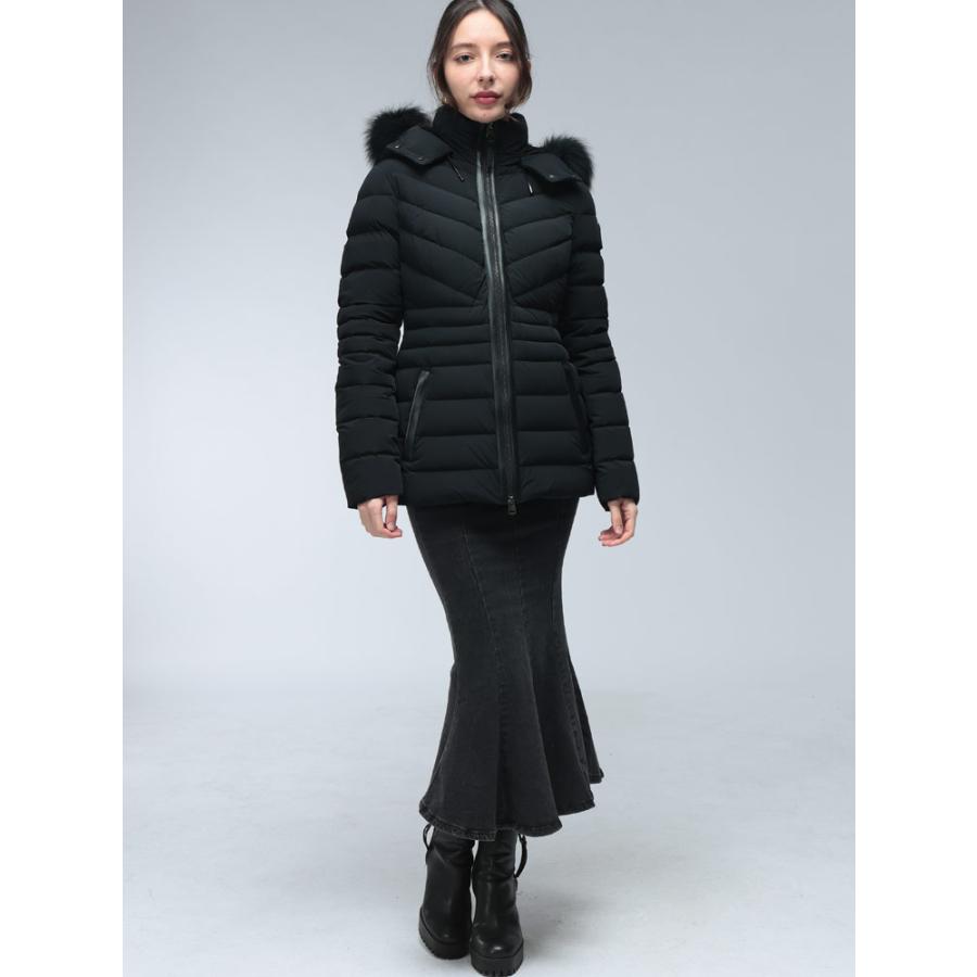 Mackage マッカージュ ダウン ブルゾン レディース ロゴ フォックス