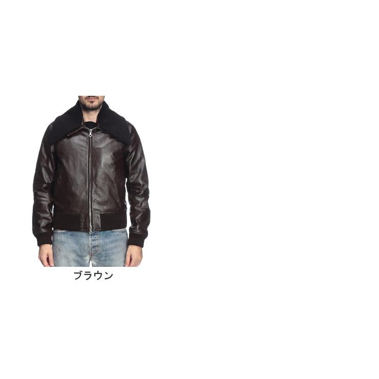 Our Legacy（アワーレガシー） レザージャケット メンズ ボアカラー