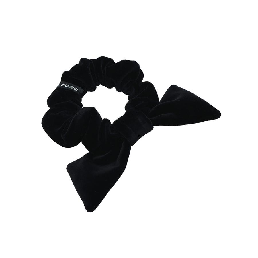 miu miu（ミュウミュウ） シュシュ レディース ロゴ ベルベット