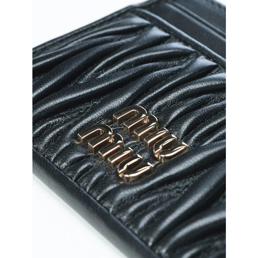 miu miu（ミュウミュウ） カードケース レディース レザー マテラッセ