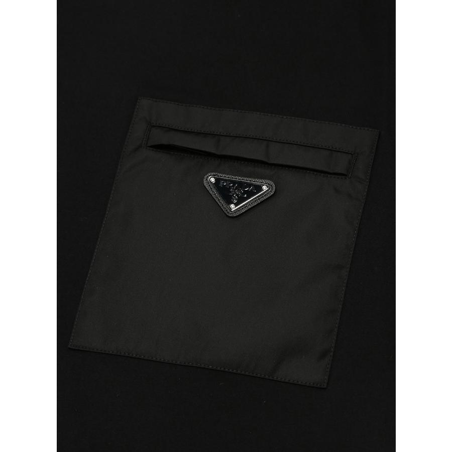 PRADA（プラダ） Tシャツ メンズ ロゴ ポケット トライアングルロゴ