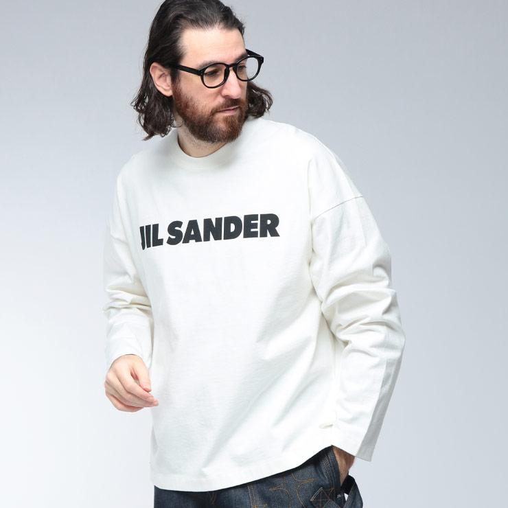 JIL SANDER（ジルサンダー） ロンT メンズ ロゴ フロントロゴ プリント