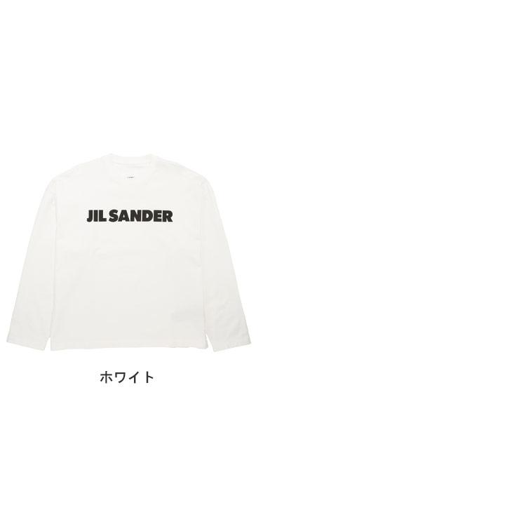 【新品】JIL SANDER ロゴ ロングTシャツ L JIL SANDER（ジルサンダー） ロンT メンズ ロゴ フロントロゴ プリント