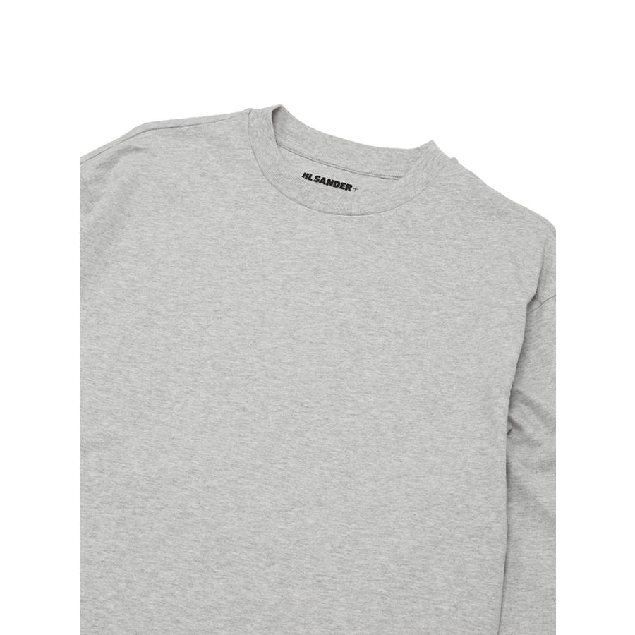 JIL SANDER（ジルサンダー） ロンT メンズ ロゴ タグ クルーネック