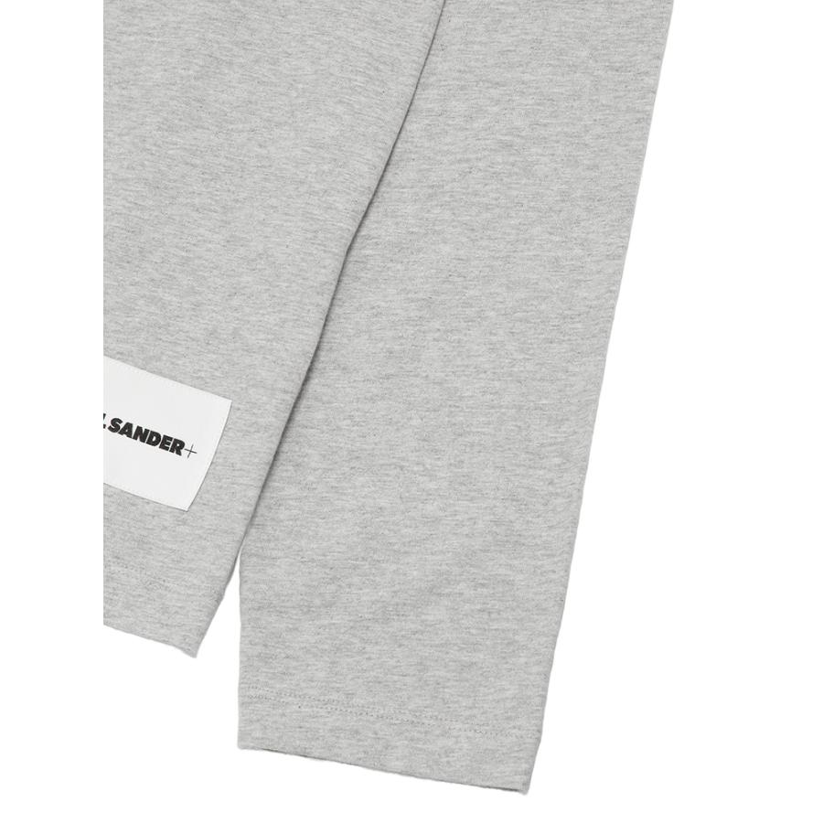 JIL SANDER（ジルサンダー） ロンT メンズ ロゴ タグ クルーネック