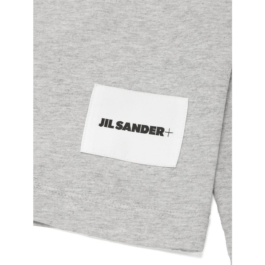 JIL SANDER（ジルサンダー） ロンT メンズ ロゴ タグ クルーネック