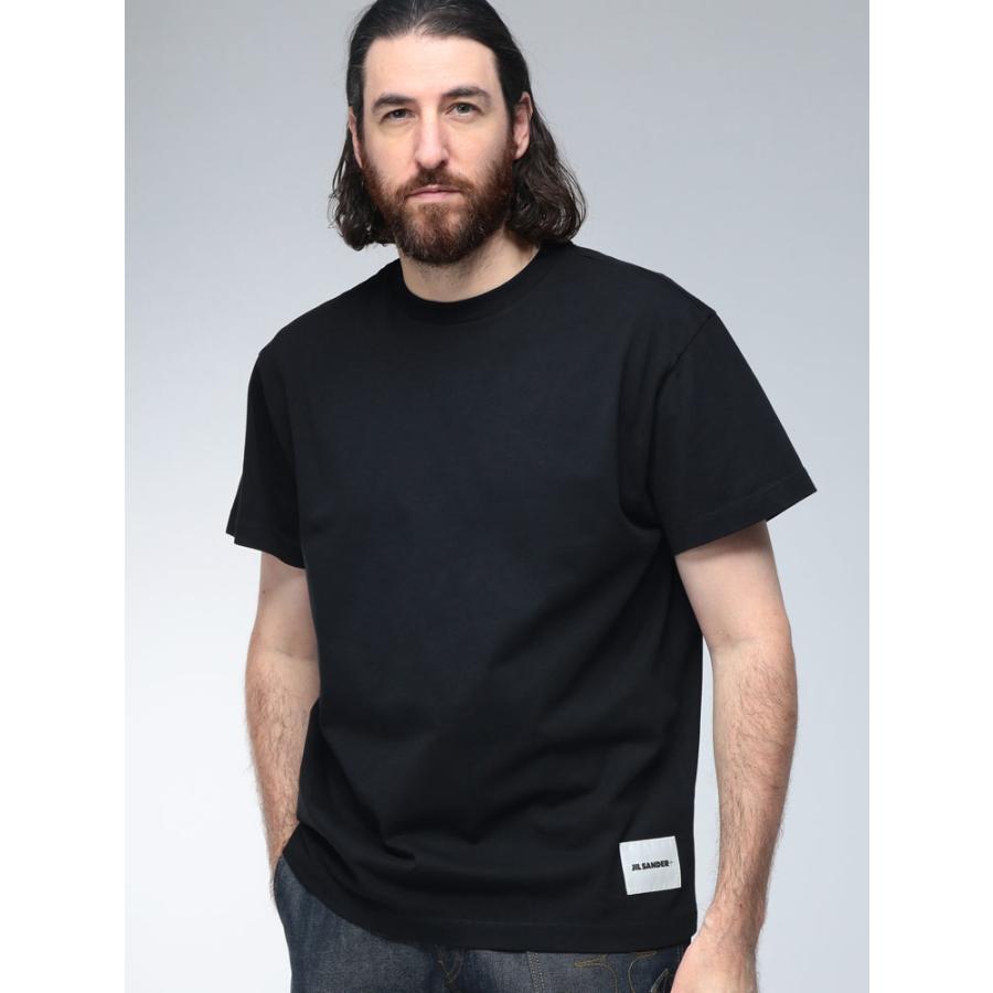 美品☆JIL SANDER ジルサンダー　Tシャツ☆ JIL SANDER（ジルサンダー） オーバーサイズ ロゴ コットン Tシャツ