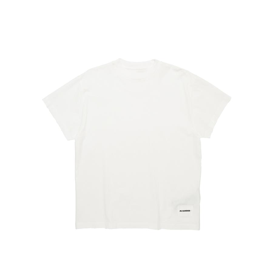 JIL SANDER（ジルサンダー） Tシャツ メンズ ロゴ タグ クルーネック