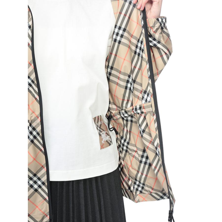 人気❤️バーバリーロンドン　ノバチェック　ロゴ　ブルゾン　マウンテンパーカー BURBERRY（バーバリー） ブルゾン レディース ロゴ フード クラシカル
