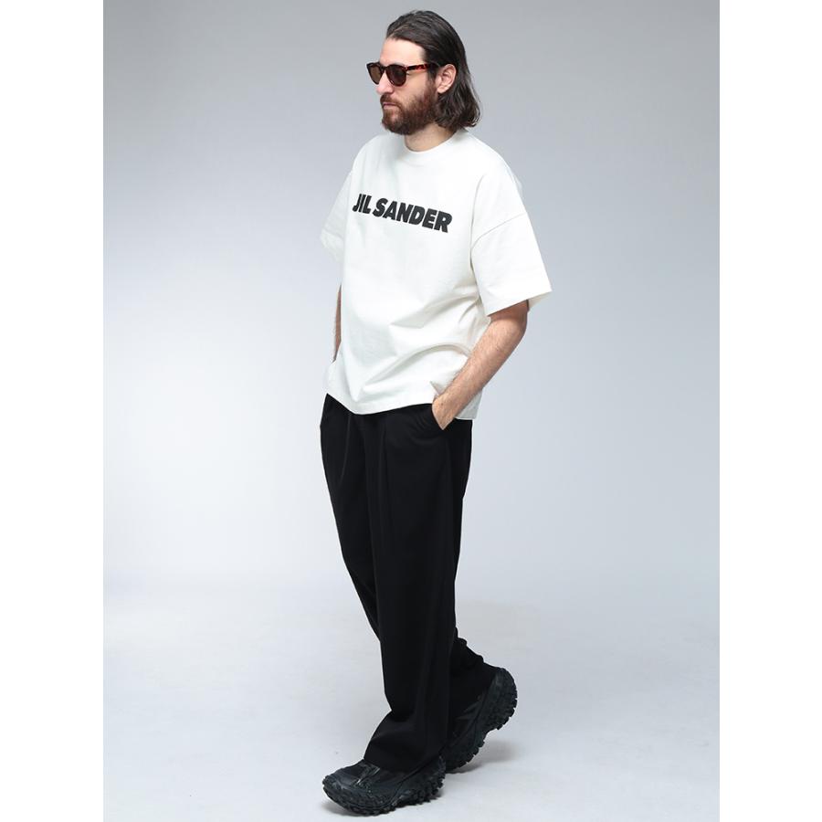 JIL SANDER（ジルサンダー） Tシャツ メンズ ロゴ プリント クルー