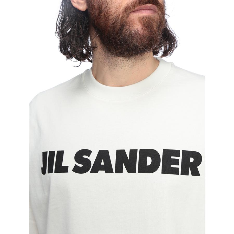 JIL SANDER（ジルサンダー） Tシャツ メンズ ロゴ プリント クルー