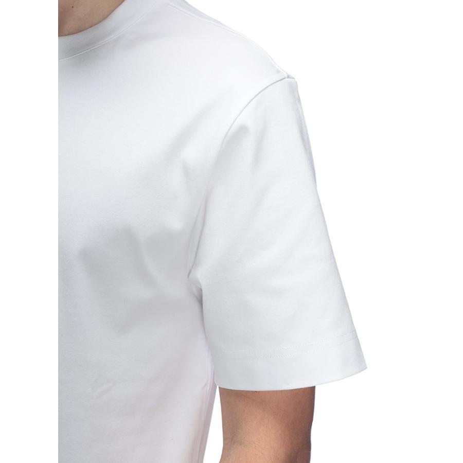 FENDI（フェンディ） メンズ Tシャツ 半袖 ロゴ ワンポイント クルー