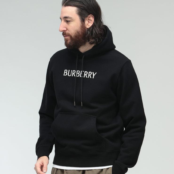 BURBERRY（バーバリー） フーディ メンズ ロゴ プリント 長袖