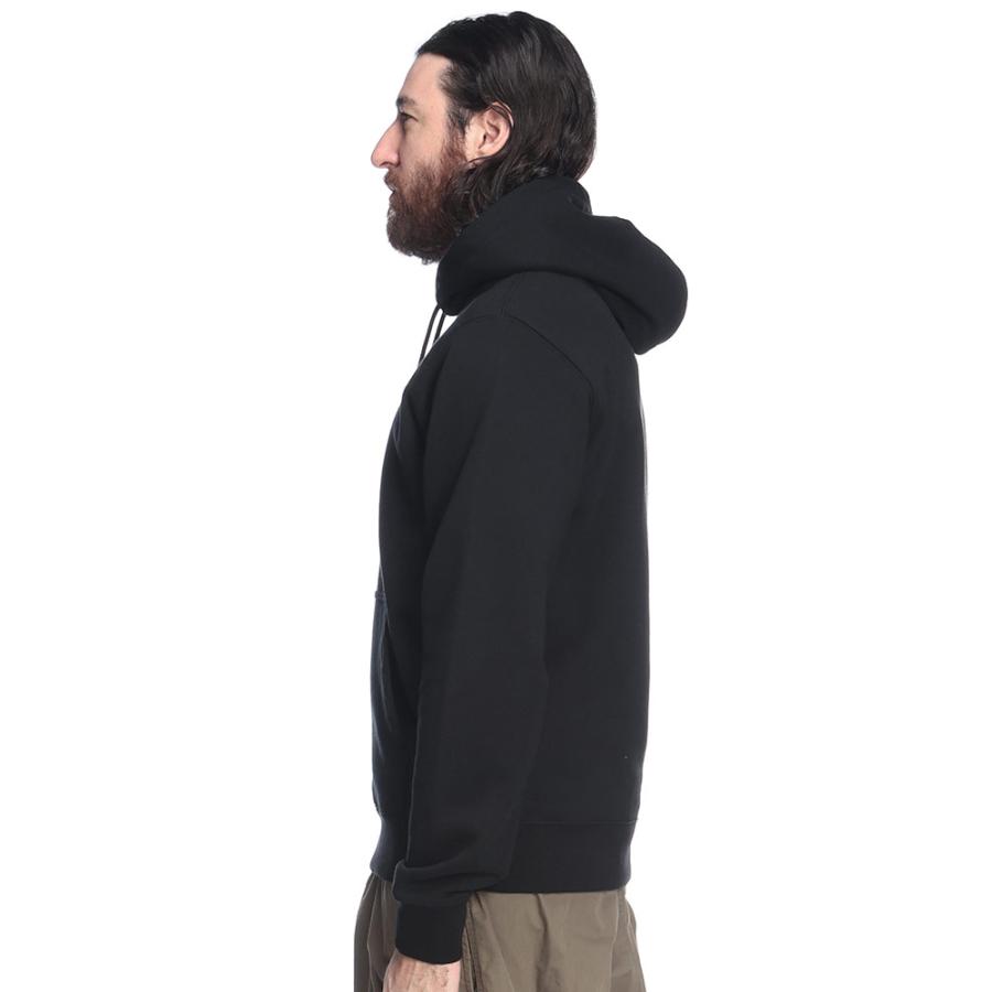 BURBERRY ブラック フーディ チェックラベル コットン ジップフーディー (ブラック) - ウィメンズ